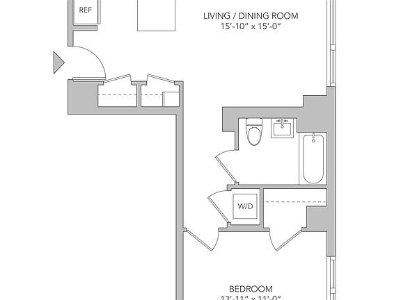 2nd image of 42 W 33rd St APT 19C