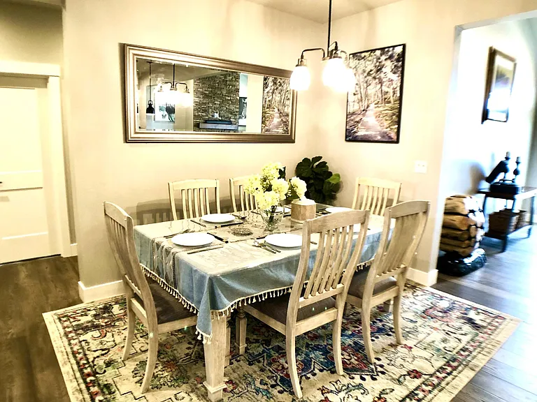 Dining - open concept
* Next to kitchen