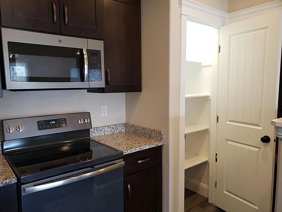 Pantry closet! Laundry room behind this door.