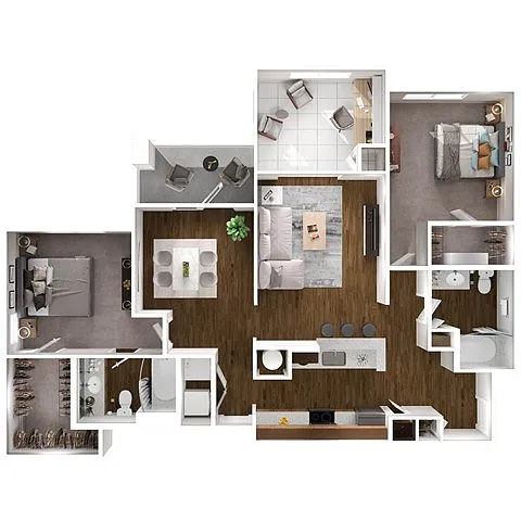 Floor plan Beacon Hill