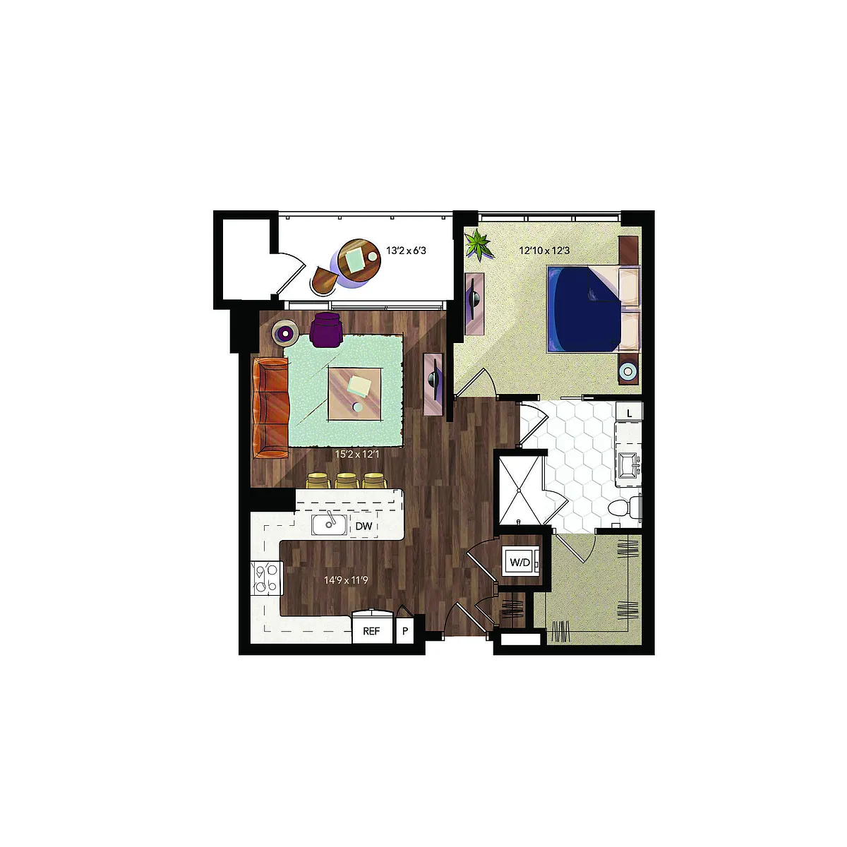 Floor plan A10
