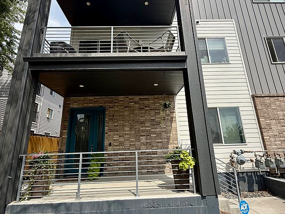 Outside of house. Front unit.