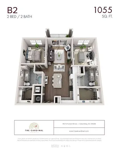 Floor plan B2