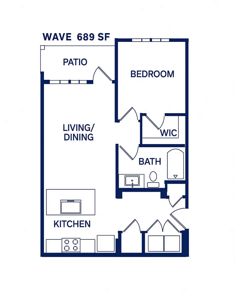 Floor plan A1 - Wave