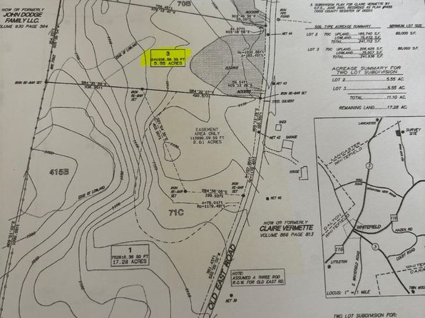 Lot 3 Old East Road, Whitefield, NH 03598