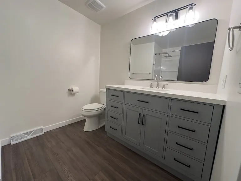 Upstairs hallway bathroom.