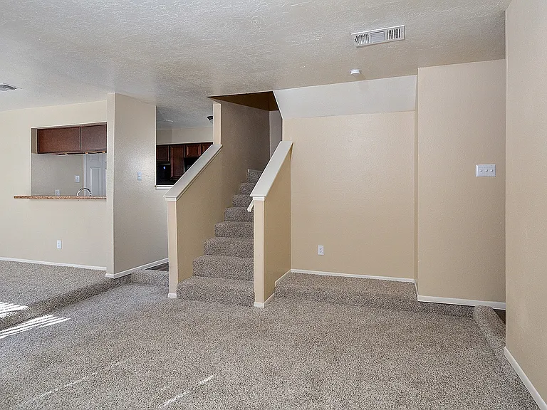 Living Area in Townhome