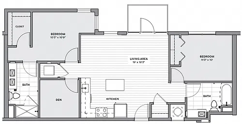 Floor plan BD1