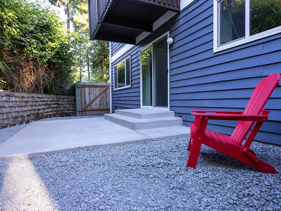 large private yard