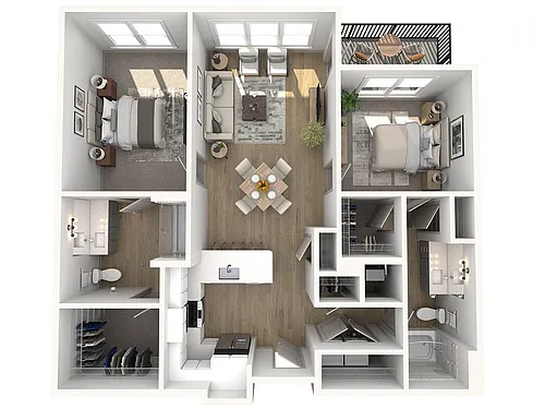 Floor plan Brulee