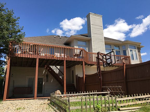 Rear of home