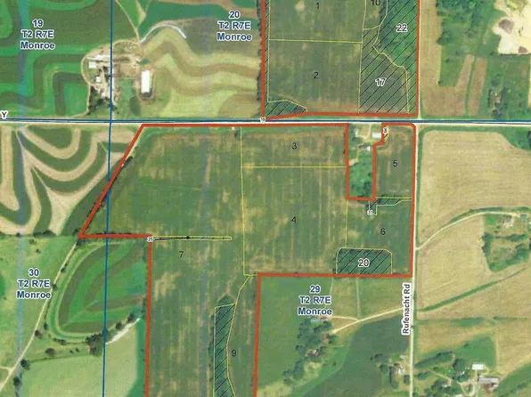 135.24 Ac County Road Y, Monroe, WI 53566
