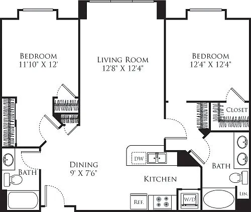 Floor plan B2