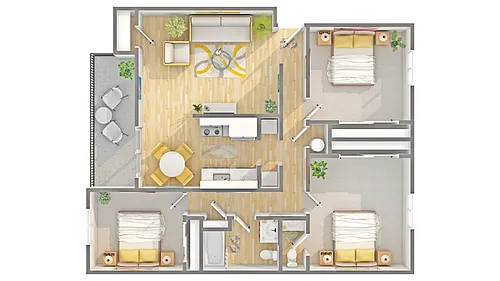 Floor plan C3