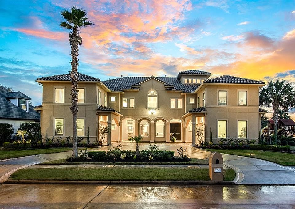 Stunning Mediterranean styled home custom built in Parklake Village; a most convenient location in Katy, TX.