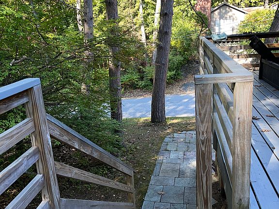 Stairway to apartment
