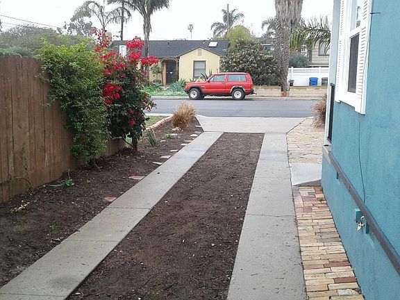 3-4 car off-street parking 