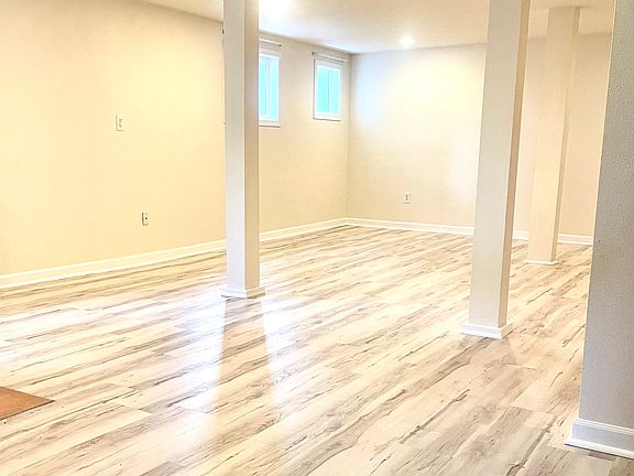 View of living area from kitchen.
