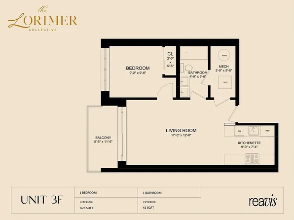 605 Lorimer St #3F, Brooklyn, NY 11211