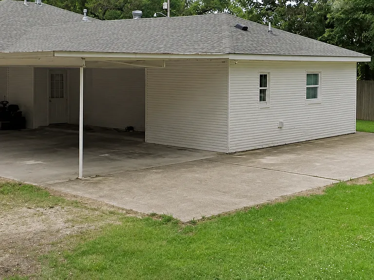 Outside of the apartment