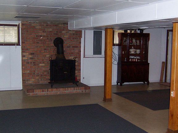 big finished basement