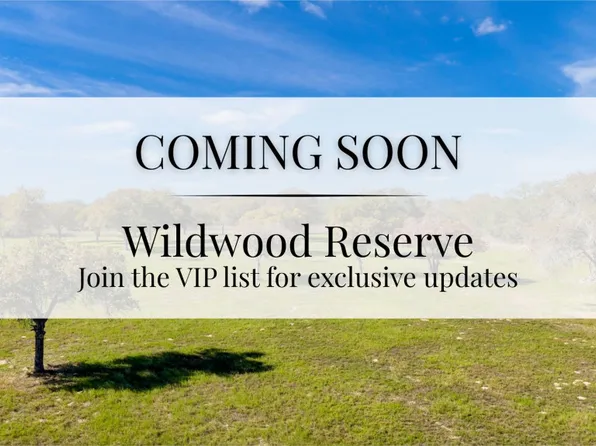 Homes Available Soon, Wildwood Reserve