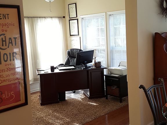 Sun Room made into an office