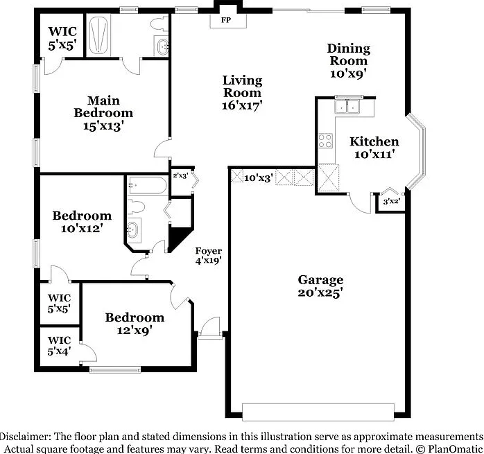 3 bed, 2.0 bath, 1257 sqft, $2,040 — Photo 2
