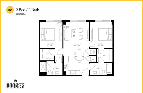 Floor plan B2