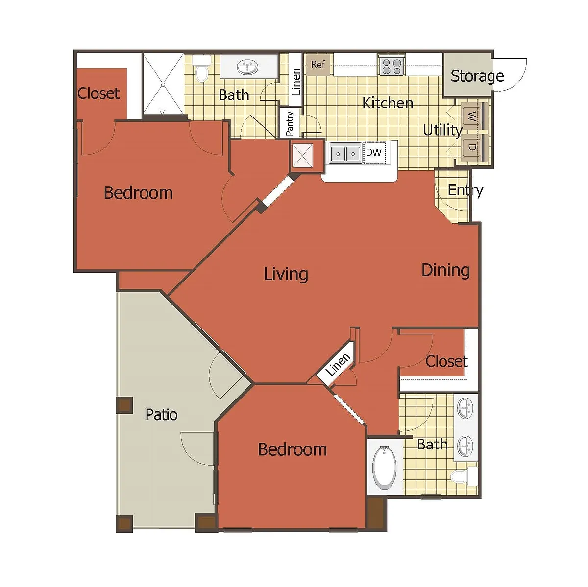Floor plan B3