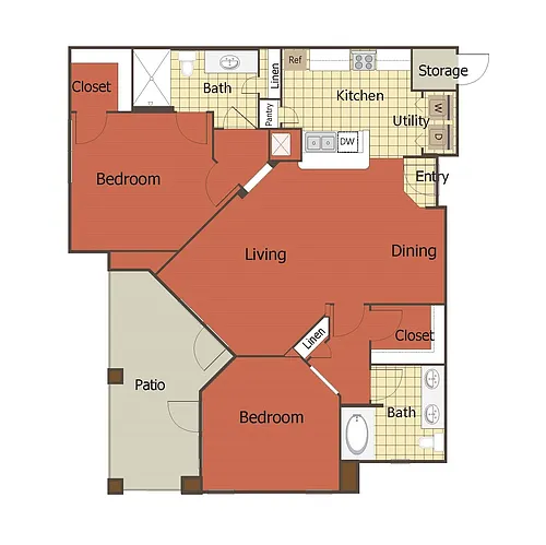 Floor plan B3