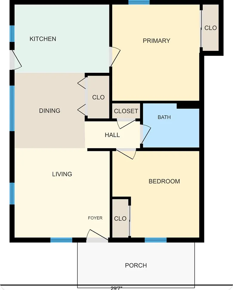 2 bed, 700 sqft, $1,600 — Photo 2