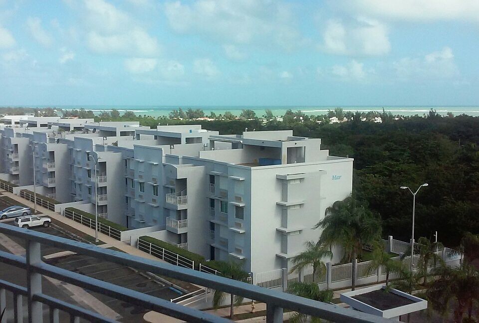 The view from the balcony