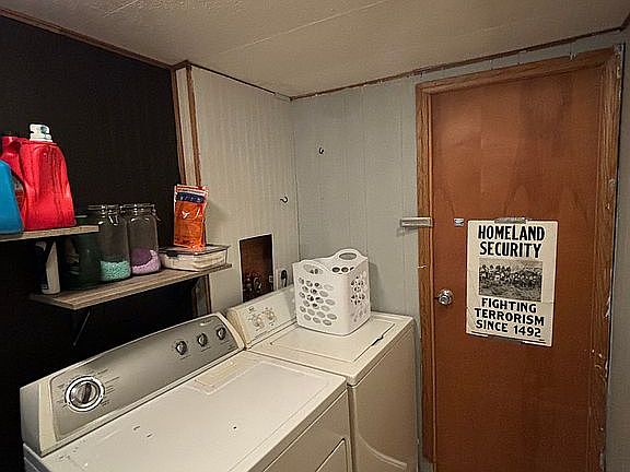 Washer and dryer 