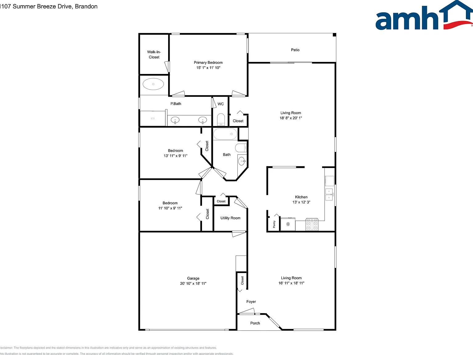 3 bed, 2.0 bath, 1859 sqft, $2,365 — Photo 2