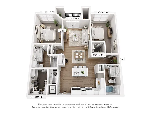 Floor plan Brio