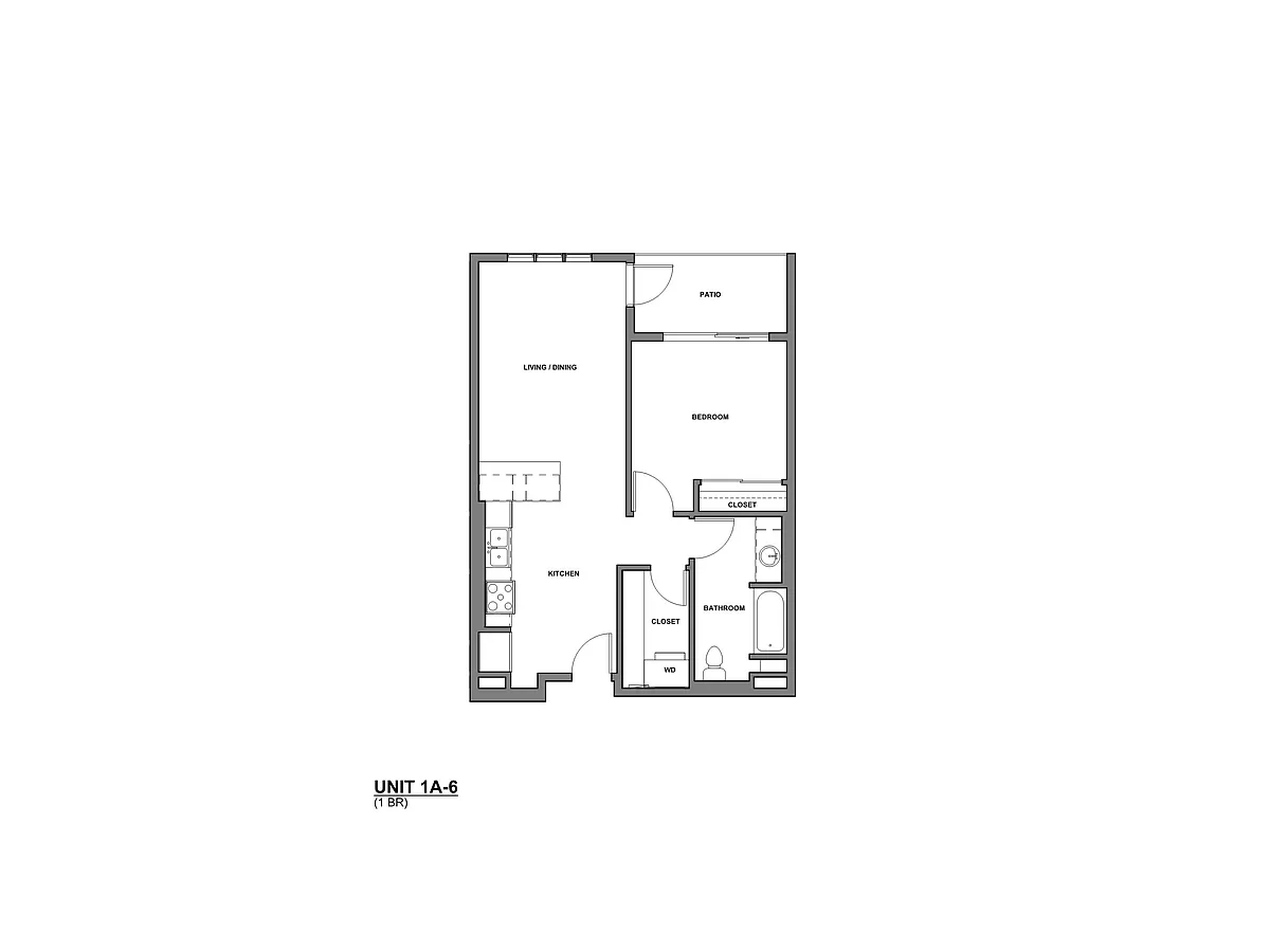 Floor plan 1A6