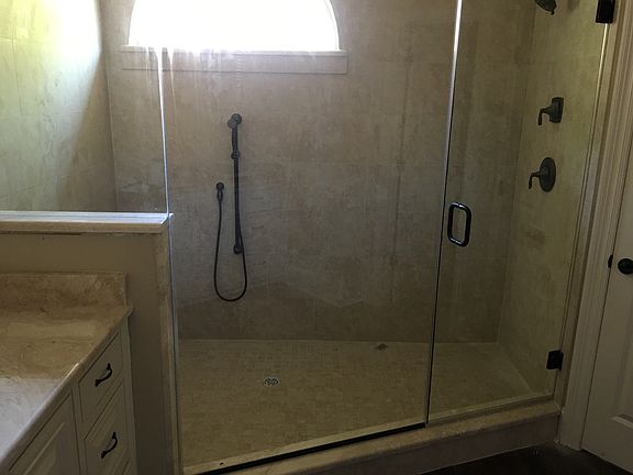 Shower in master bath