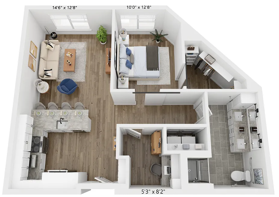 Floor plan A5D