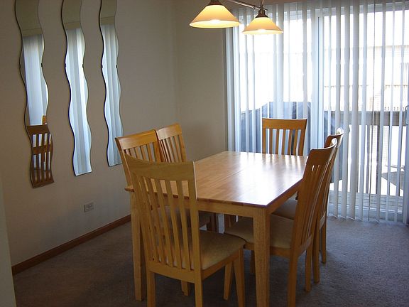 Dining room is perfect for entertaining