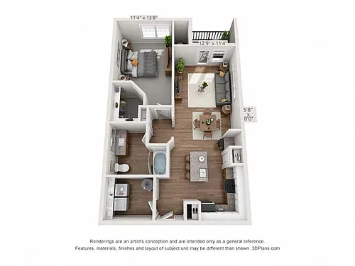 Floor plan Dupont