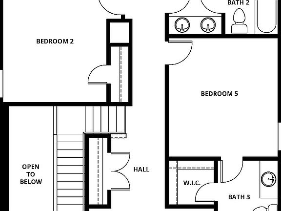 Second floor of the Willow.