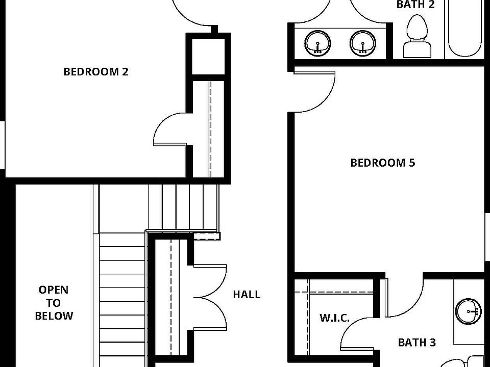 Second floor of the Torres.