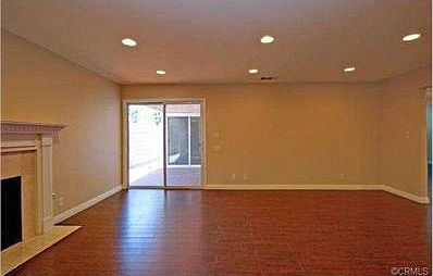 Family room open to patio