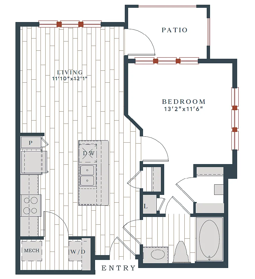 Floor plan A1-656