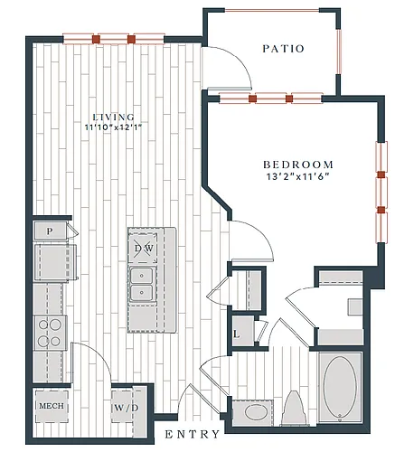 Floor plan A1-656