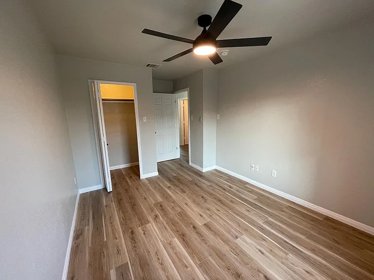 Office view facing closet