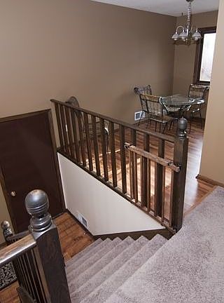 Entry way and kitchen nook