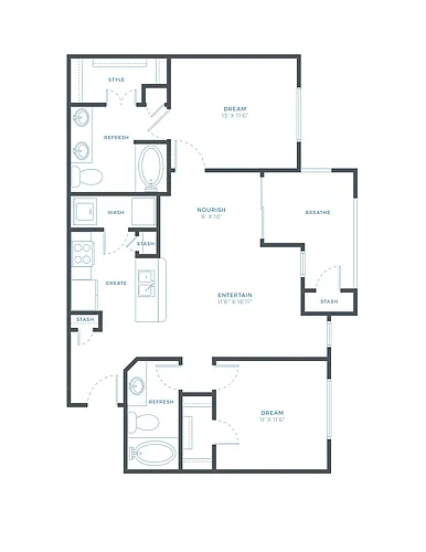 Floor plan B2