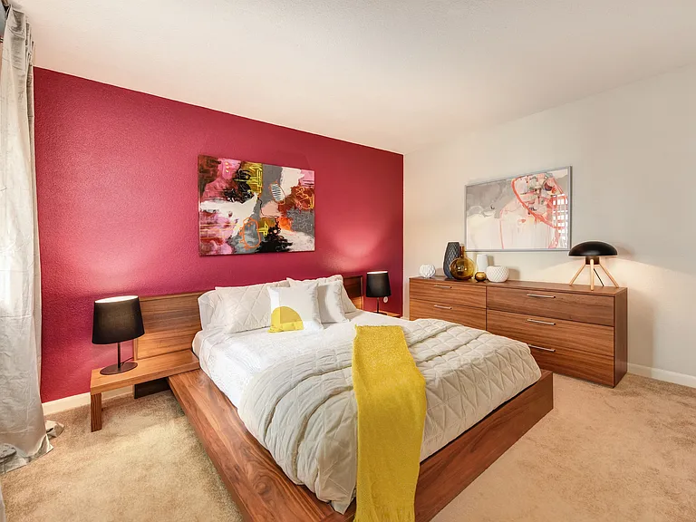 Model Home Bedroom